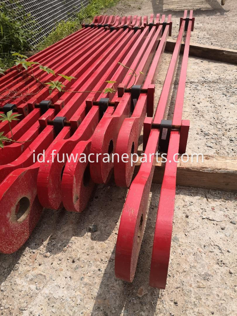 Customized crawler cranes link plate